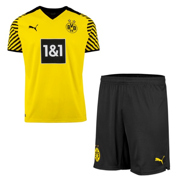 Camiseta Dortmund 1st Niño 2021-2022 Amarillo